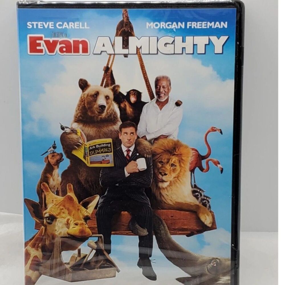 Evan Almighty Steven Carell, Wanda Sykes movie dvd  New